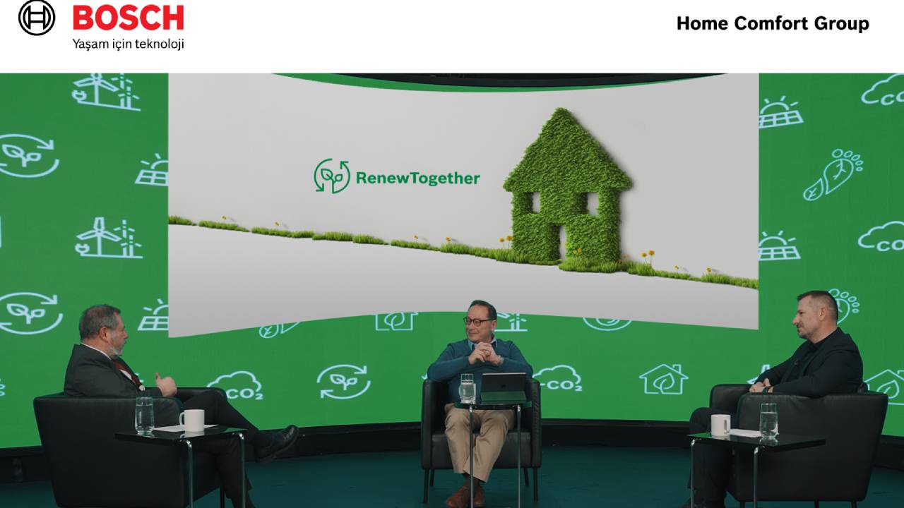 Bosch Home Comfort Group’un RenewTogether Buluşmalarına Hakan Güldağ konuk oldu