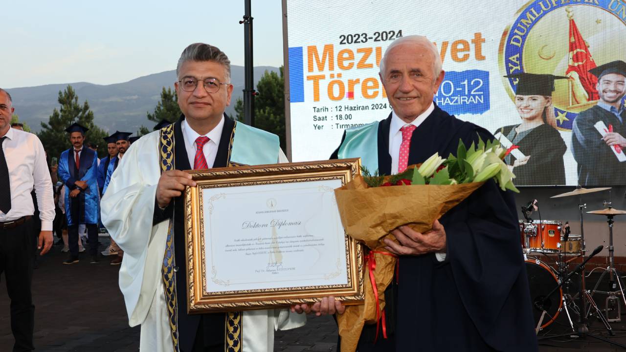 NG Kurucu Başkanı Nafi Güral’a fahri doktora ünvanı verildi