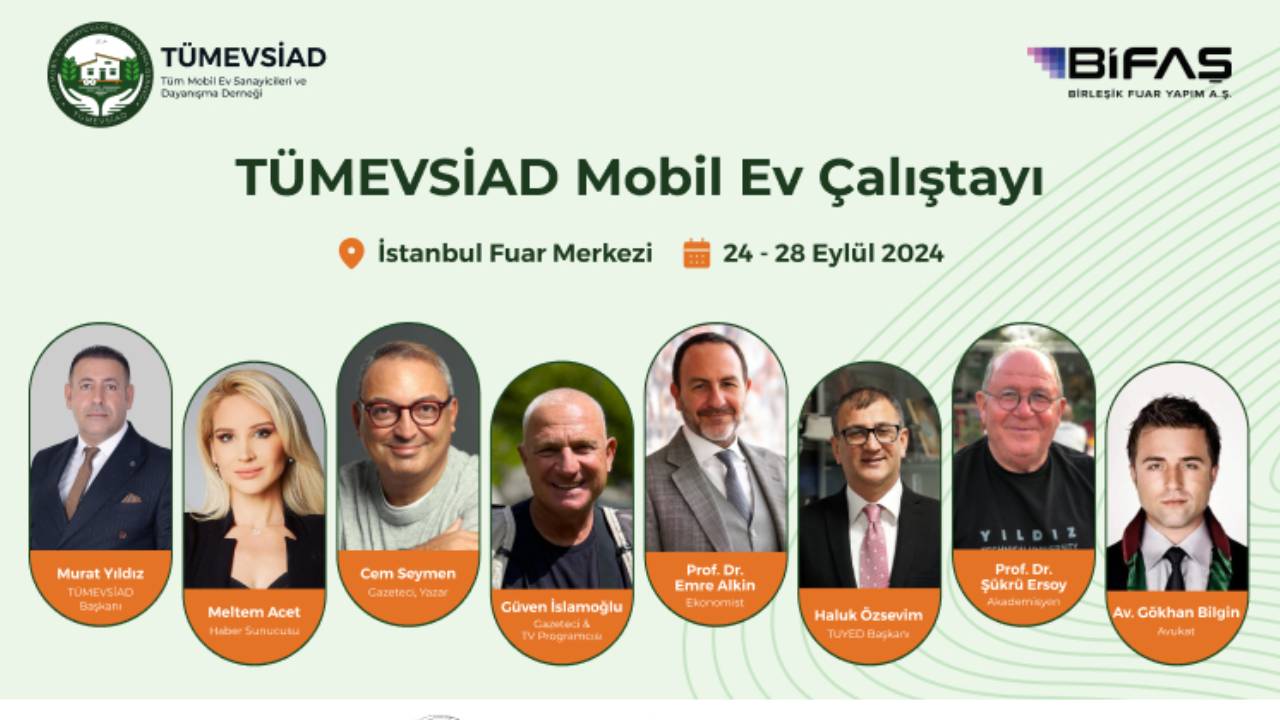 TÜMEVSİAD Mobil Ev Çalıştayı için geri sayım başladı